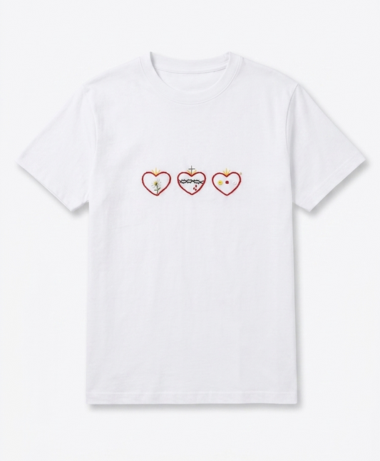 THE THREE HEARTS OF THE SACRED FAMILY
